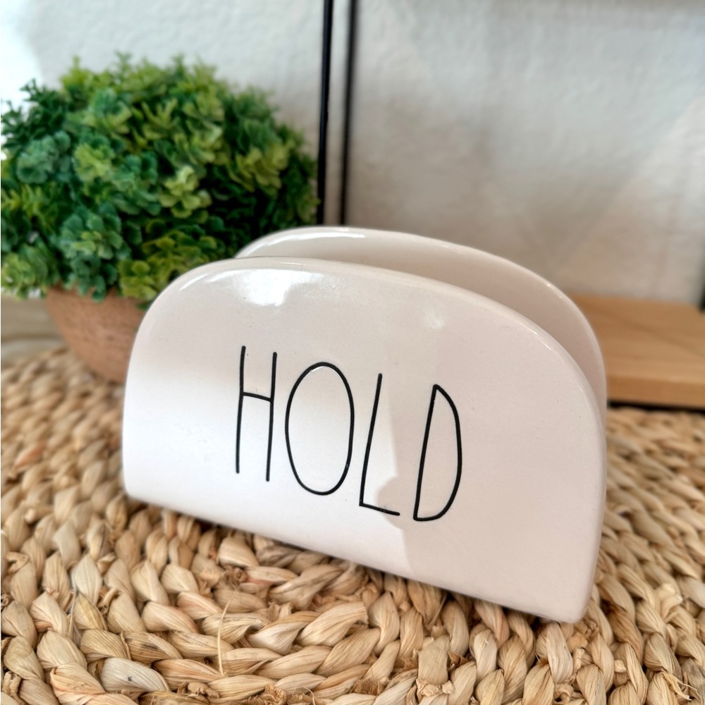 Rae Dunn Ceramic Napkin or Letter Holder